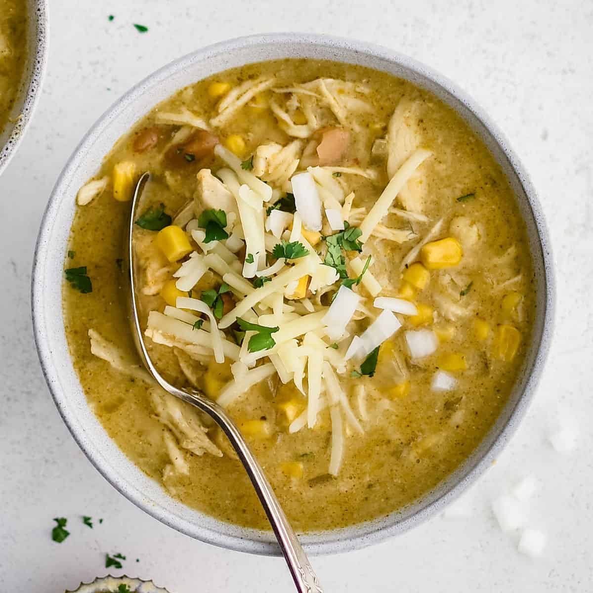 Green Enchilada Soup