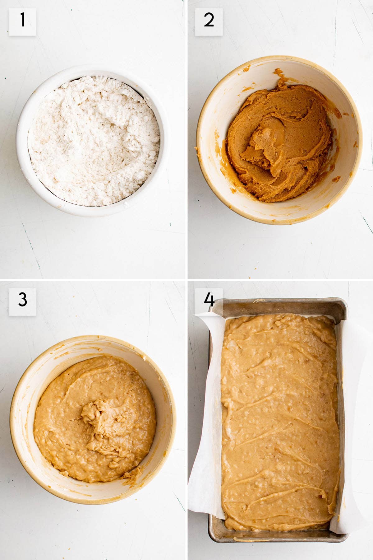 photo collage how to make peanut butter bread