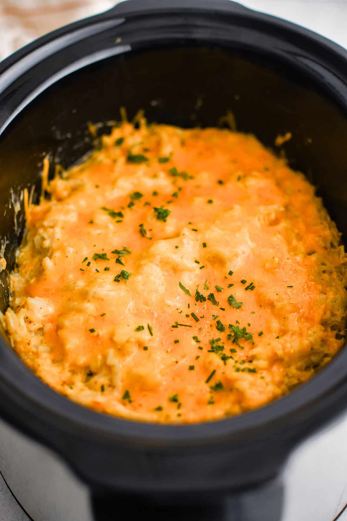 hash brown casserole made in the crockpot