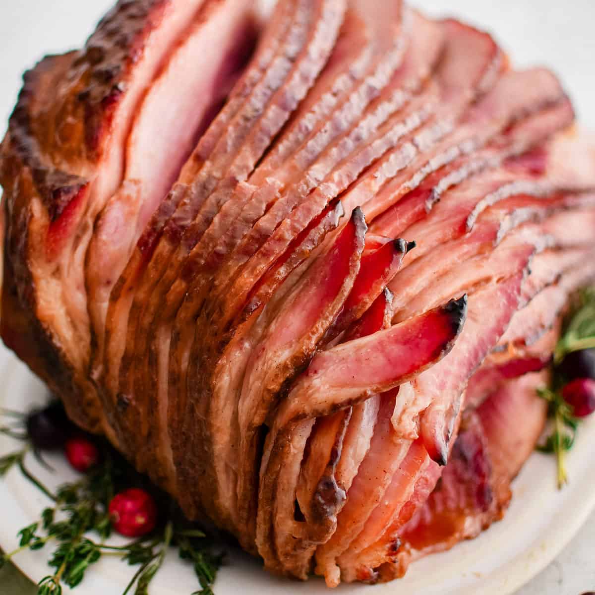 23. Baked Spiral Ham 