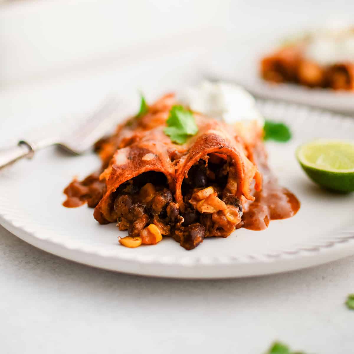 Black Bean Enchiladas