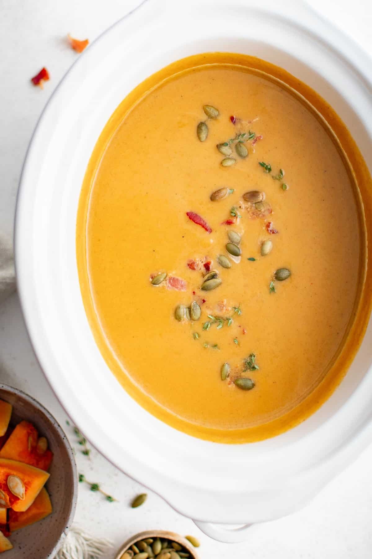 crockpot butternut squash soup