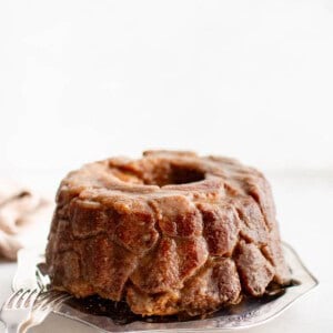photo of monkey bread on a serving plate