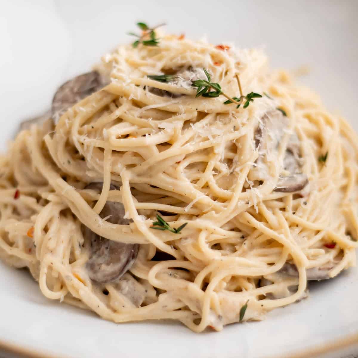 Creamy Mushroom Pasta