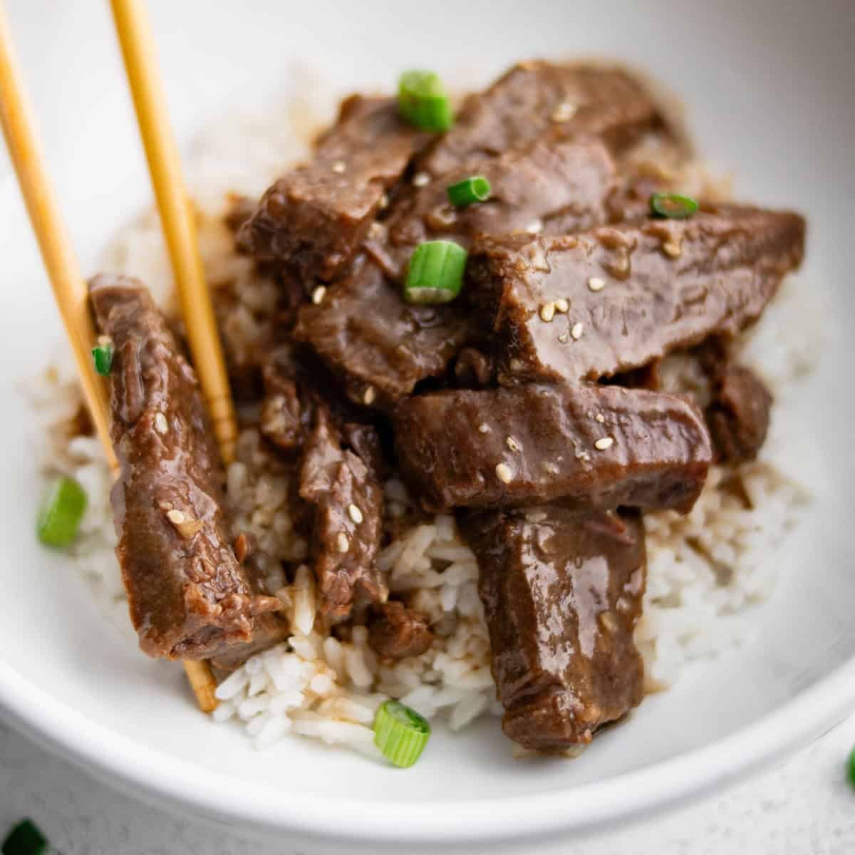 Crockpot Sesame Beef