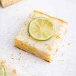 photo of lime brownies