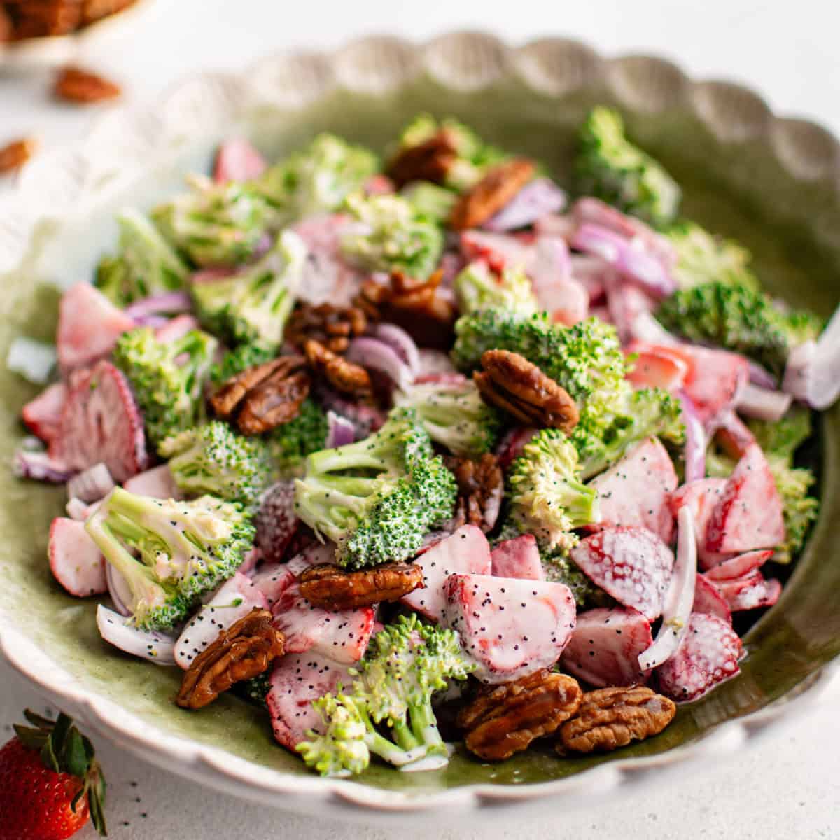 Strawberry Broccoli Salad