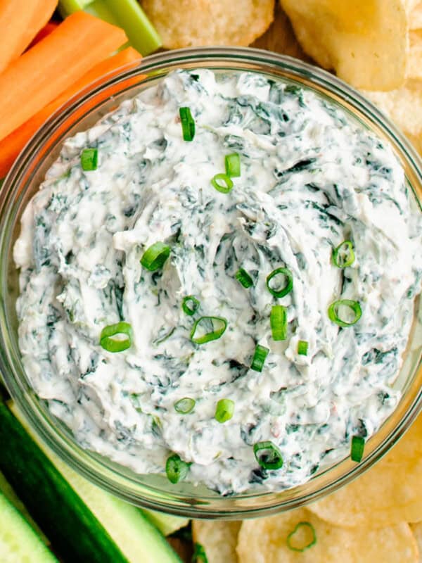 Cajun ranch spinach dip