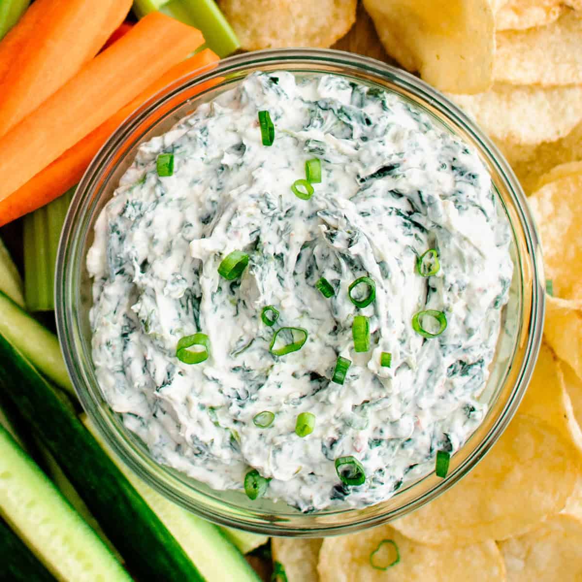 Cajun Ranch Spinach Dip
